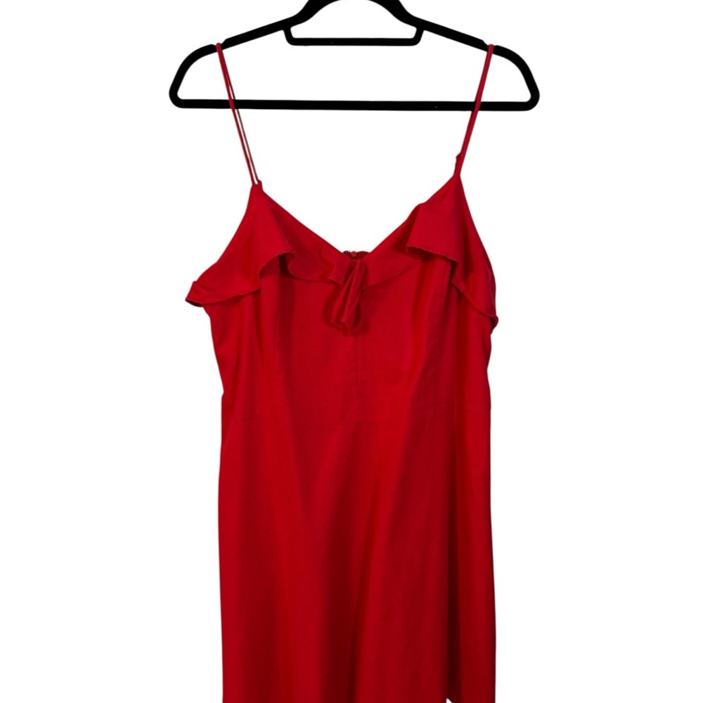 All in Favor Vibrant Red Dress